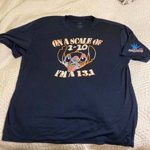 Stitch Run Disney Athletic Shirt